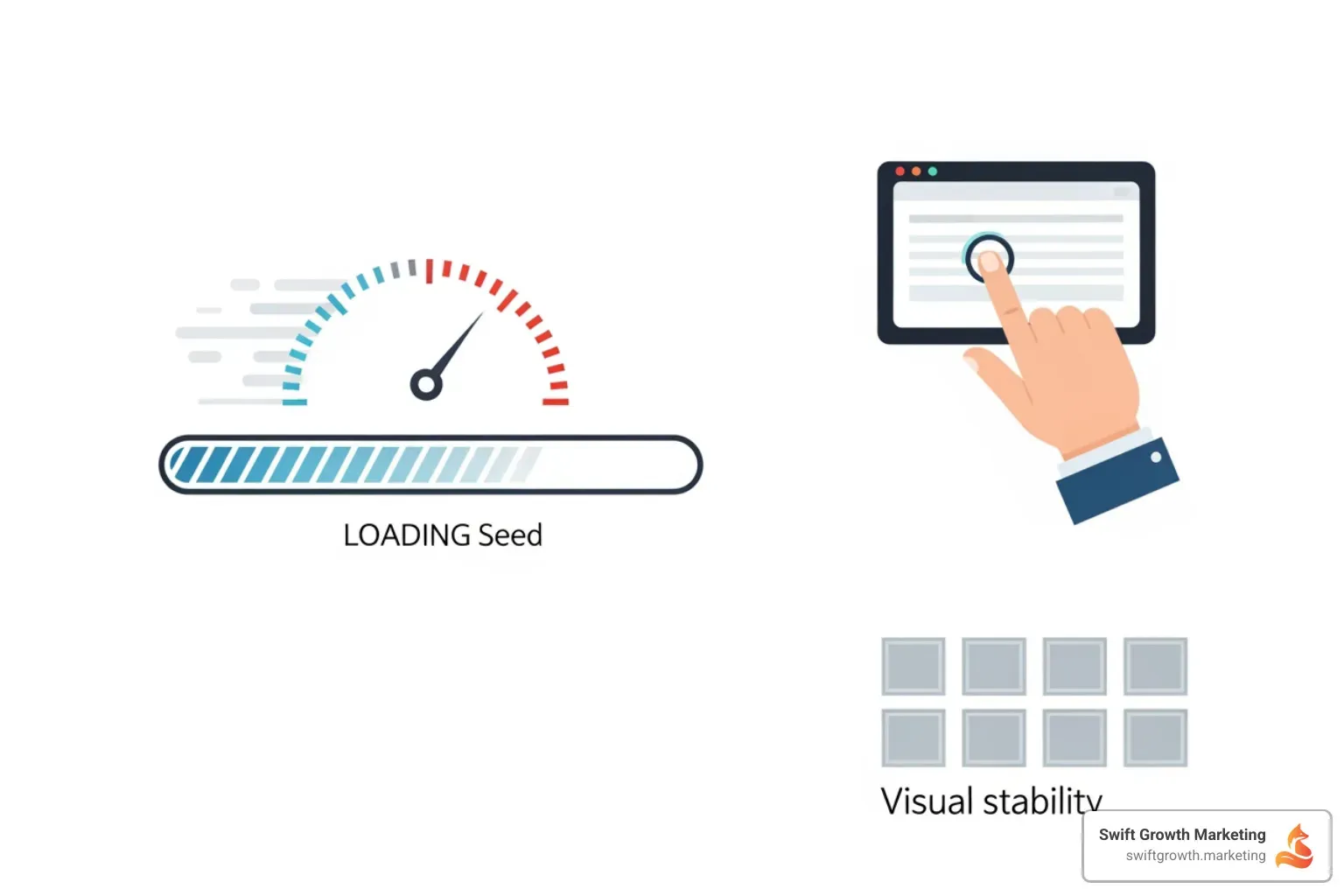 A screenshot of a Google PageSpeed Insights report showing scores for Core Web Vitals (LCP, INP, CLS) and optimization suggestions. - technical SEO ecommerce