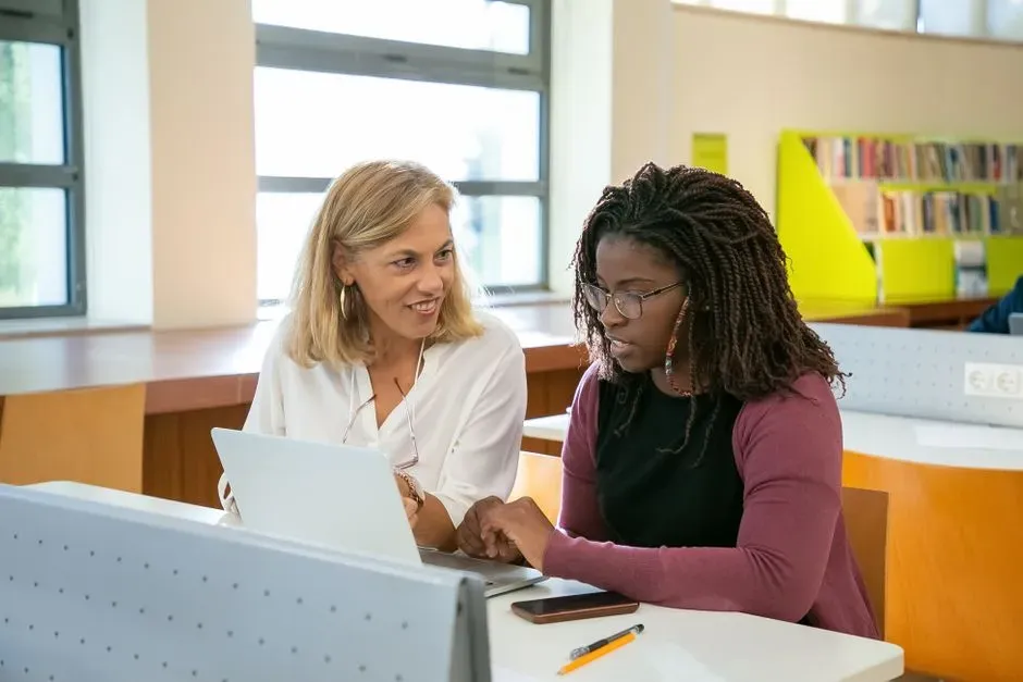collaborative workspace or a coding bootcamp class in session - Web development Pittsburgh PA