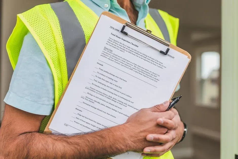 person carefully reviewing a proposal or checklist - digital marketing agency pittsburgh