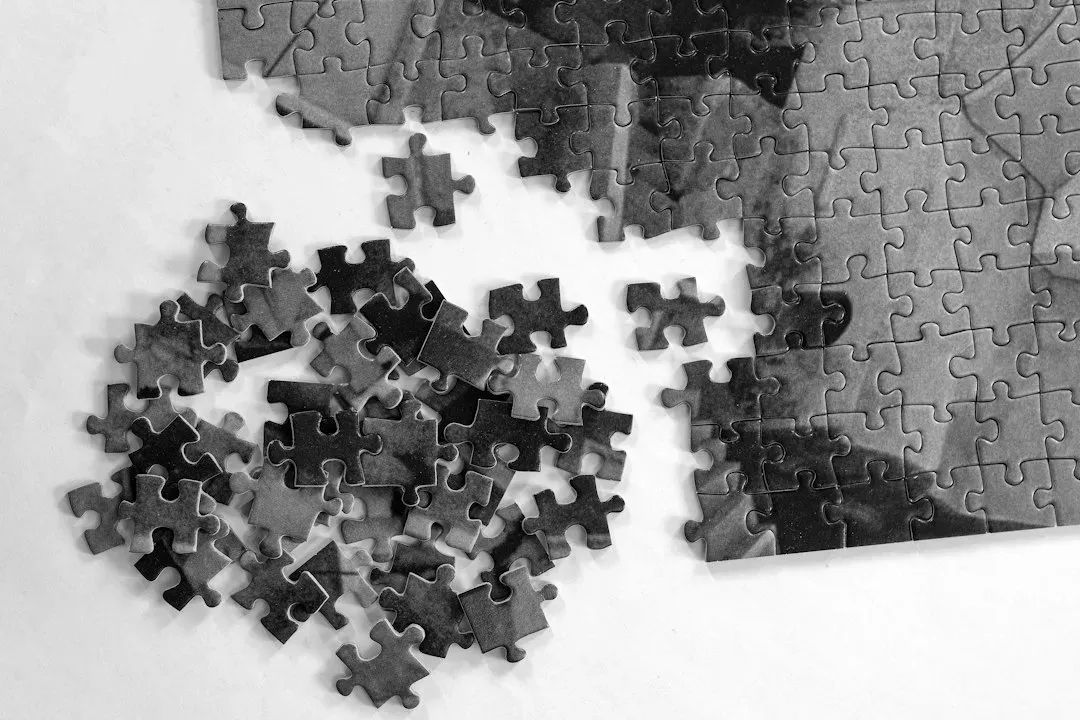 different strategic models like puzzle pieces fitting together - framework for growth